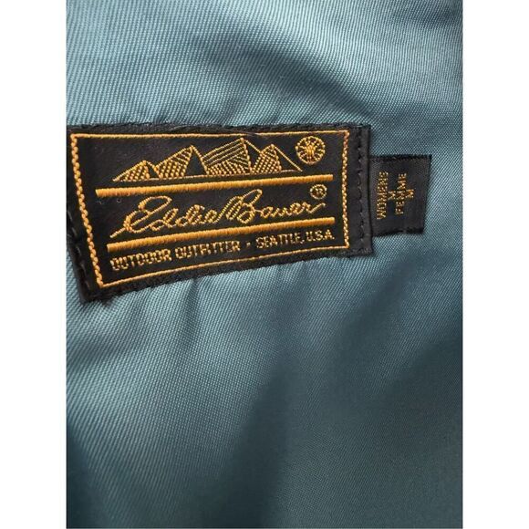 Vintage Eddie Bauer Wool Blend Aztec Southwest Barn Coat Size M - Picture 7 of 11